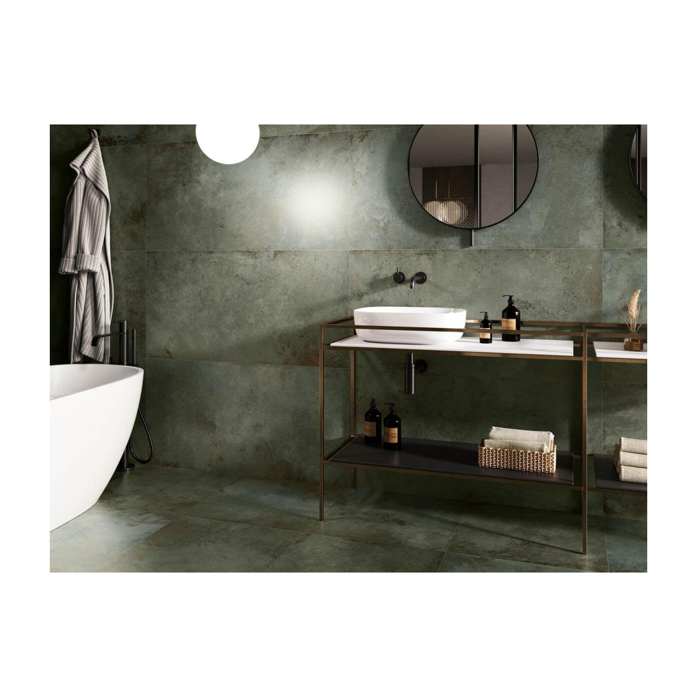 Płytka Podłogowa Piano Mint Mat 60x120 Ceramica Limone
