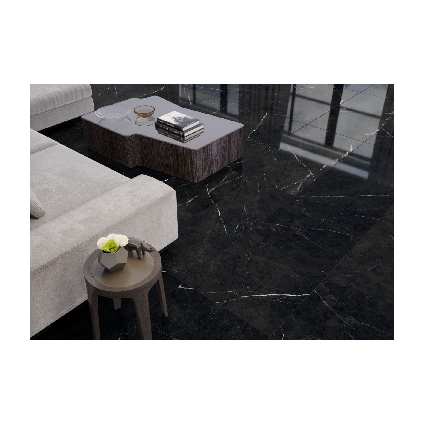 Płytka Etnos Anthracite Poler 119,7x59,7 Ceramica Limone
