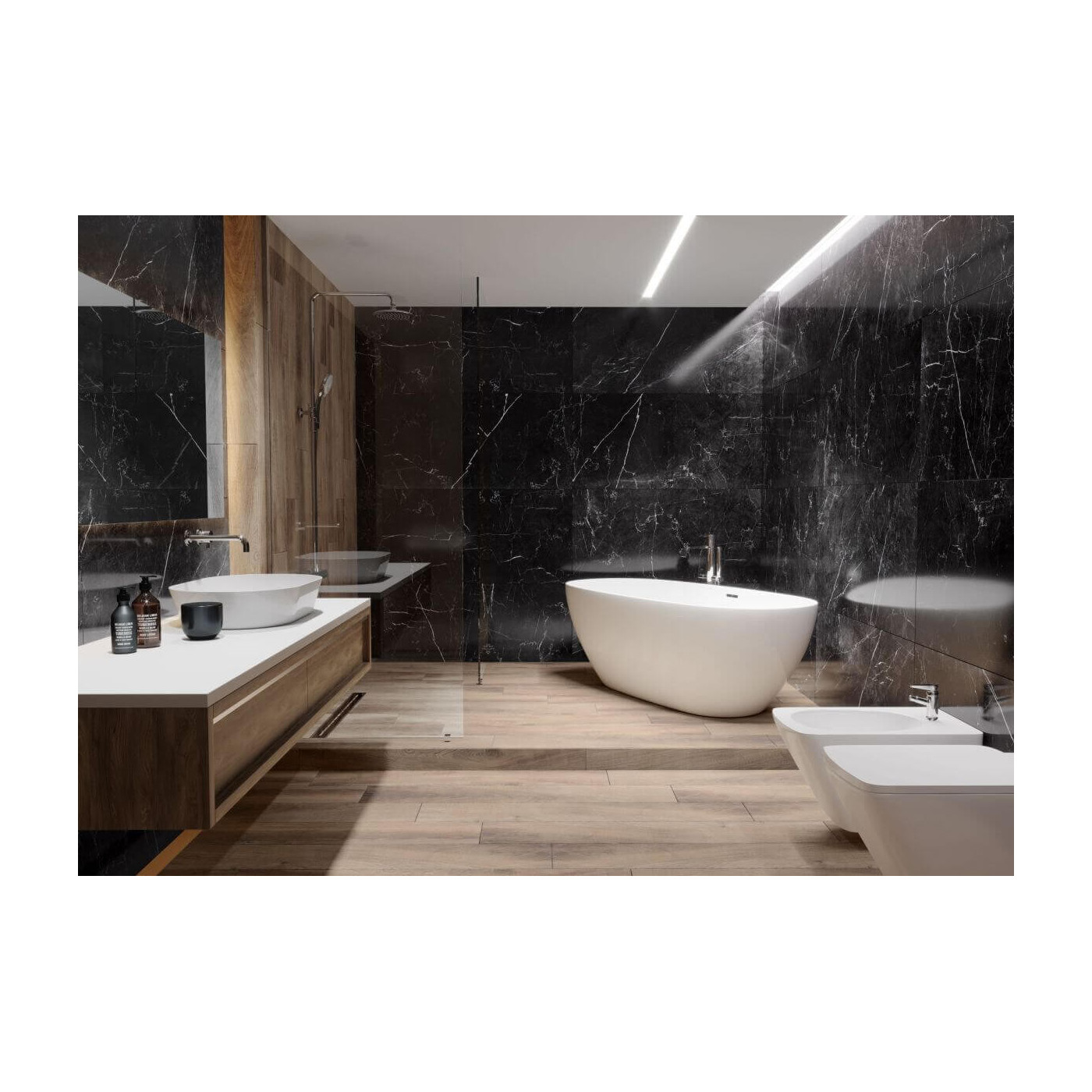 Płytka Etnos Anthracite Poler 59,7x59,7 Ceramica Limone