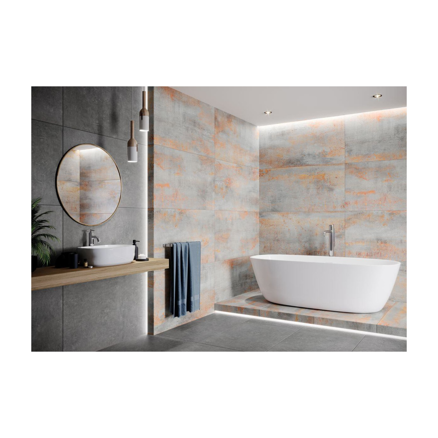Płytka Hera Acero Lappato 59,7x59,7 Ceramica Limone