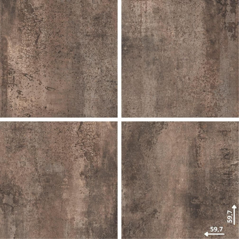 Płytka Hera Brown Lapp. 59,7x59,7 Ceramica Limone
