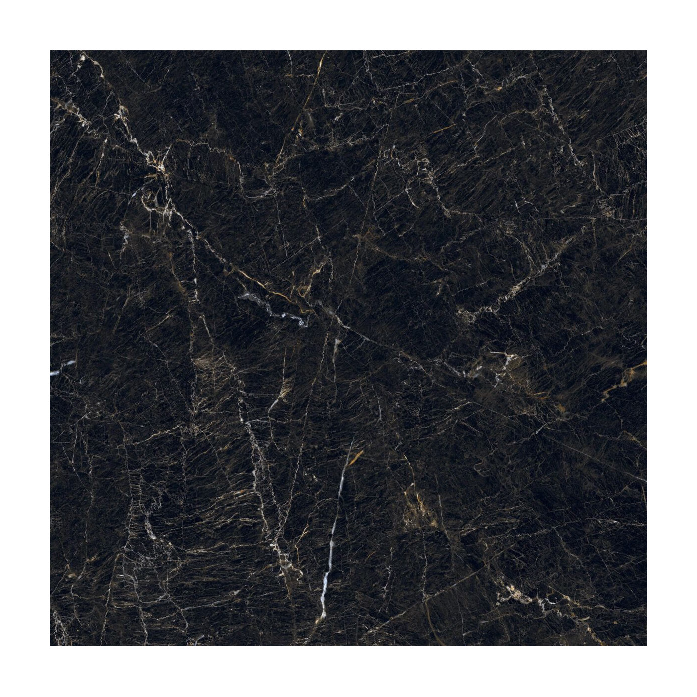 Płytka Podłogowa Inferno Nero Poler 119,7x119,7x0,6 Ceramica Limone