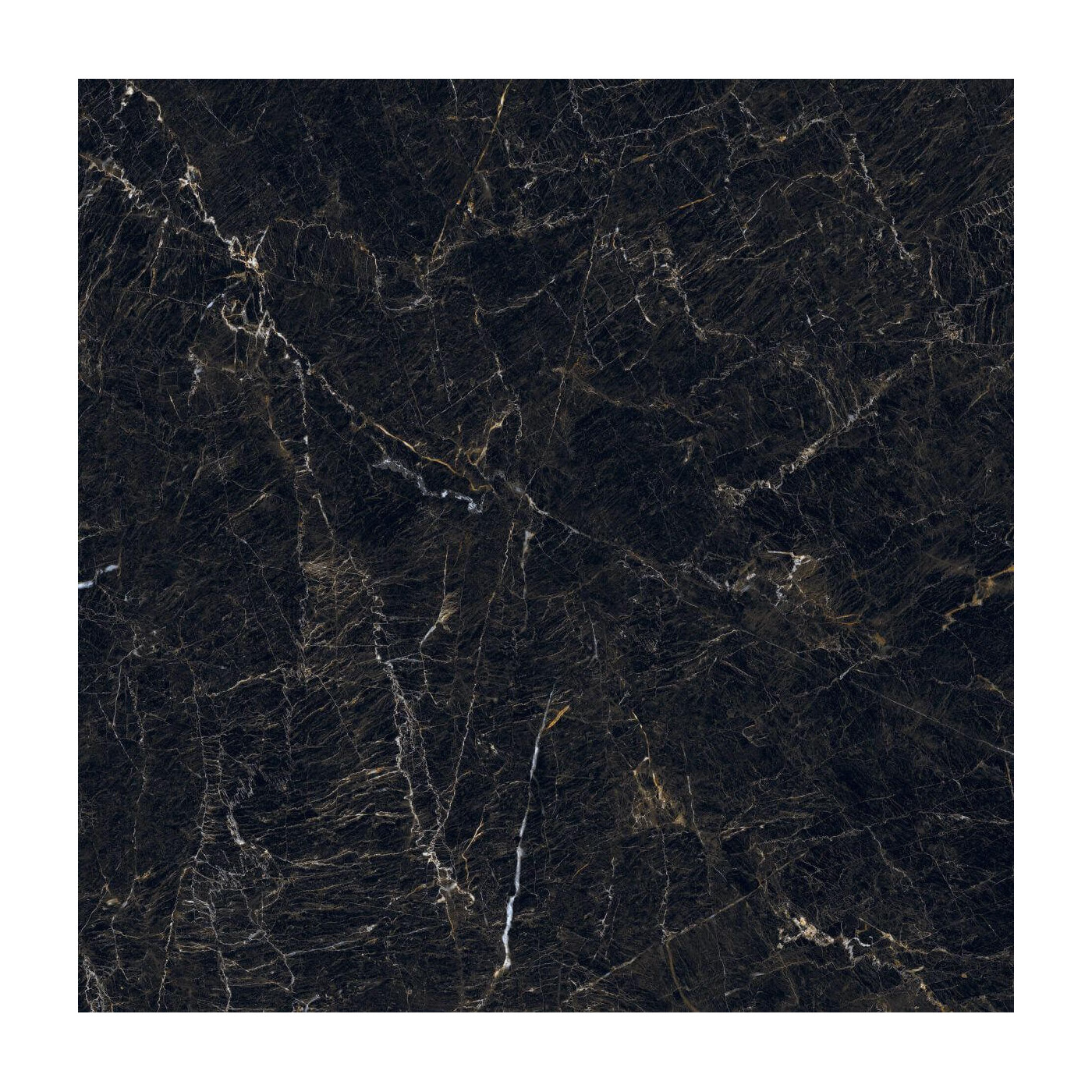Płytka Podłogowa Inferno Nero Poler 119,7x119,7x0,8 Ceramica Limone