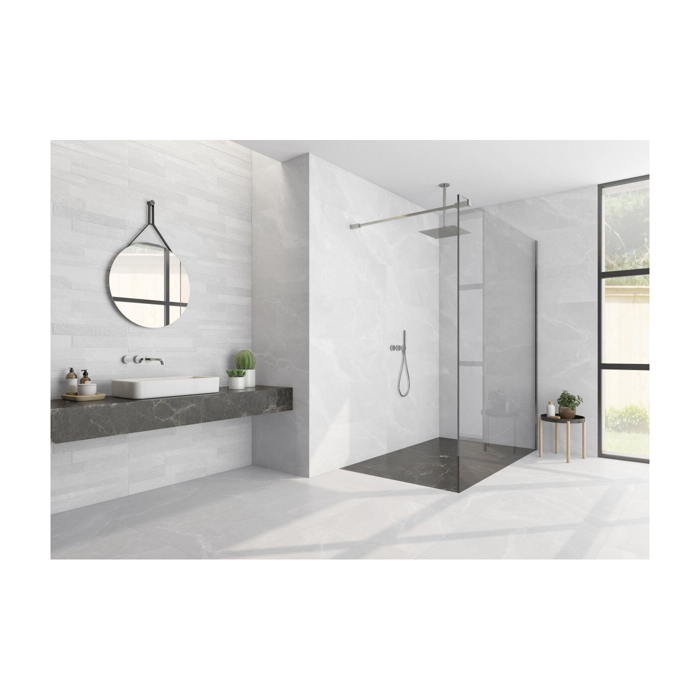 Płytka Podłogowa Babilon Silver Lappato 90x90 Ceramica Limone