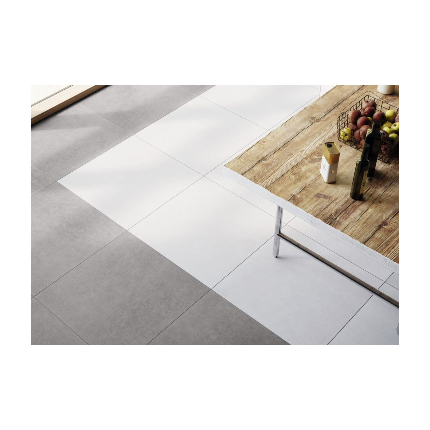 Płytka Podłogowa Bestone White Mat 79,7x79,7 Ceramica Limone