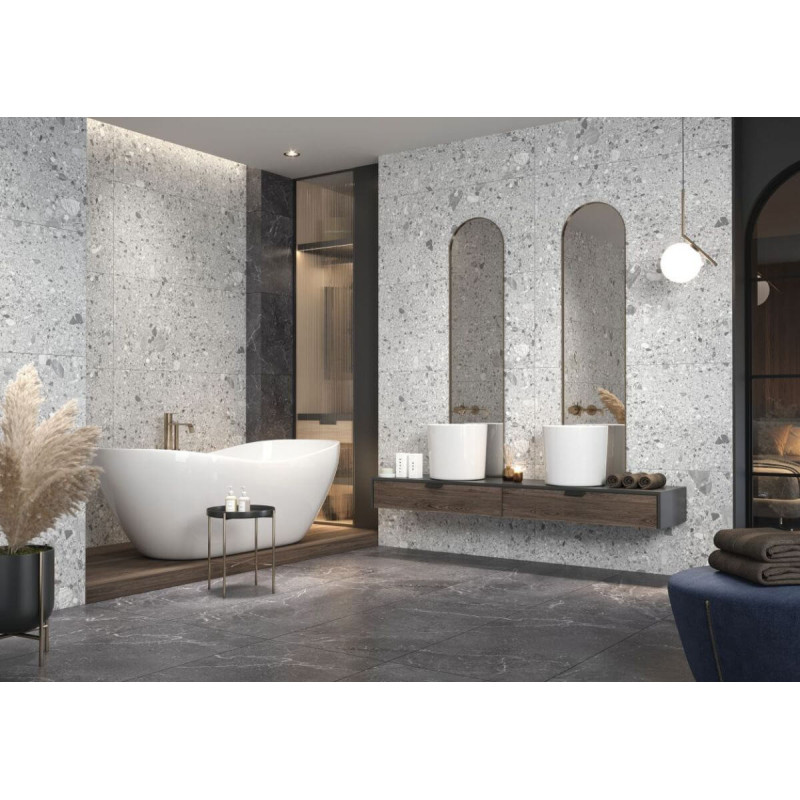 Płytka Monti Soft Grey 10 59,7x119,7 cm Ceramica Limone