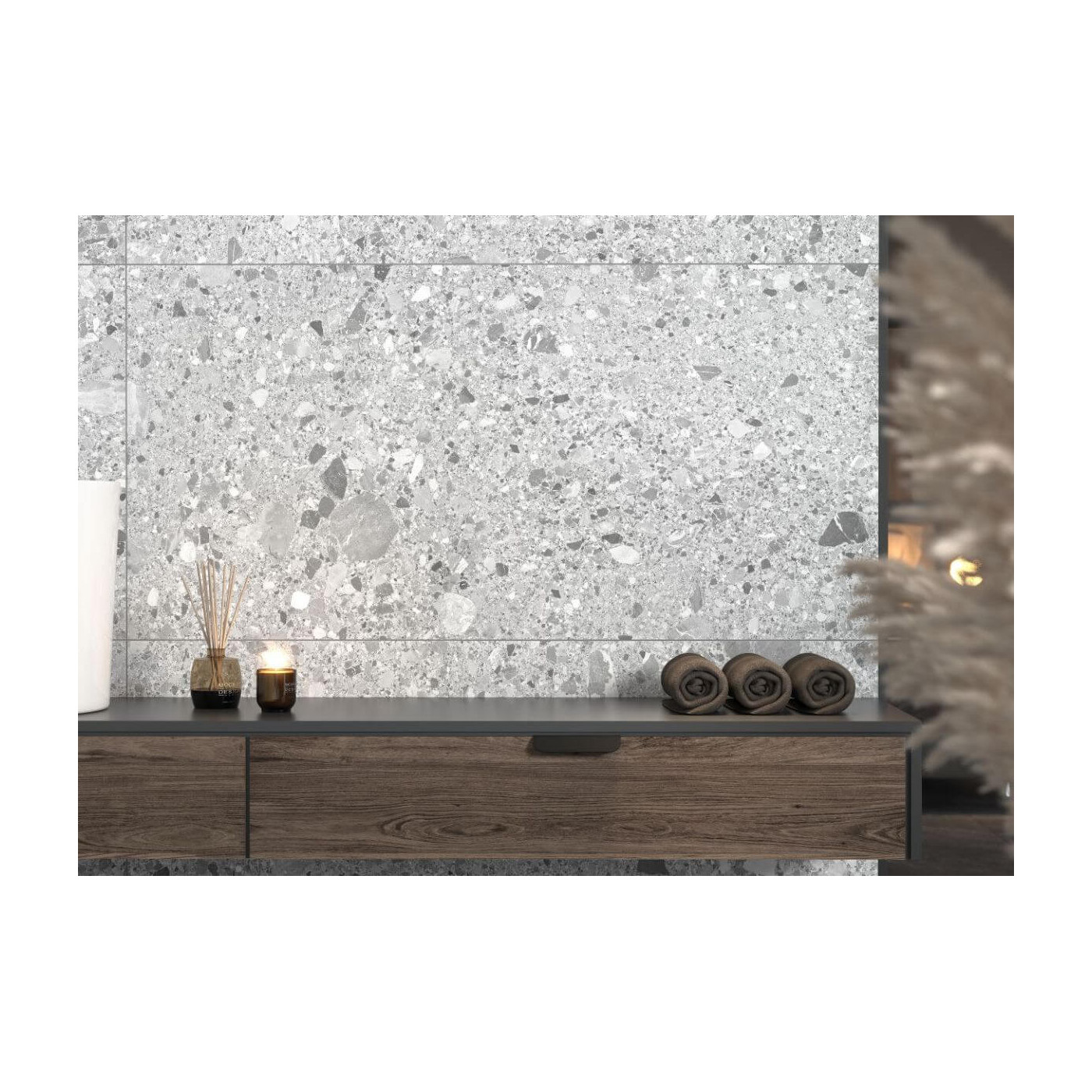 Płytka Monti Soft Grey 10 59,7x119,7 cm Ceramica Limone