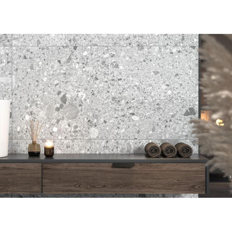 Płytka Monti Soft Grey 10 59,7x119,7 cm Ceramica Limone
