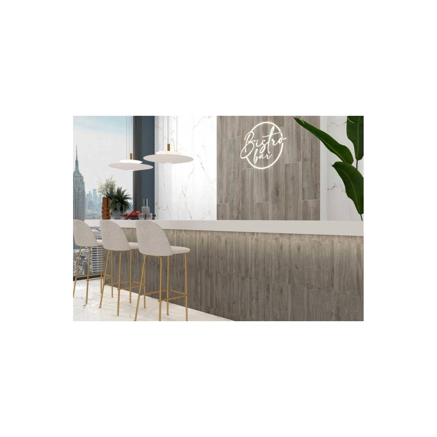 Płytka Porto Desert Mat 20x120 Ceramica Limone