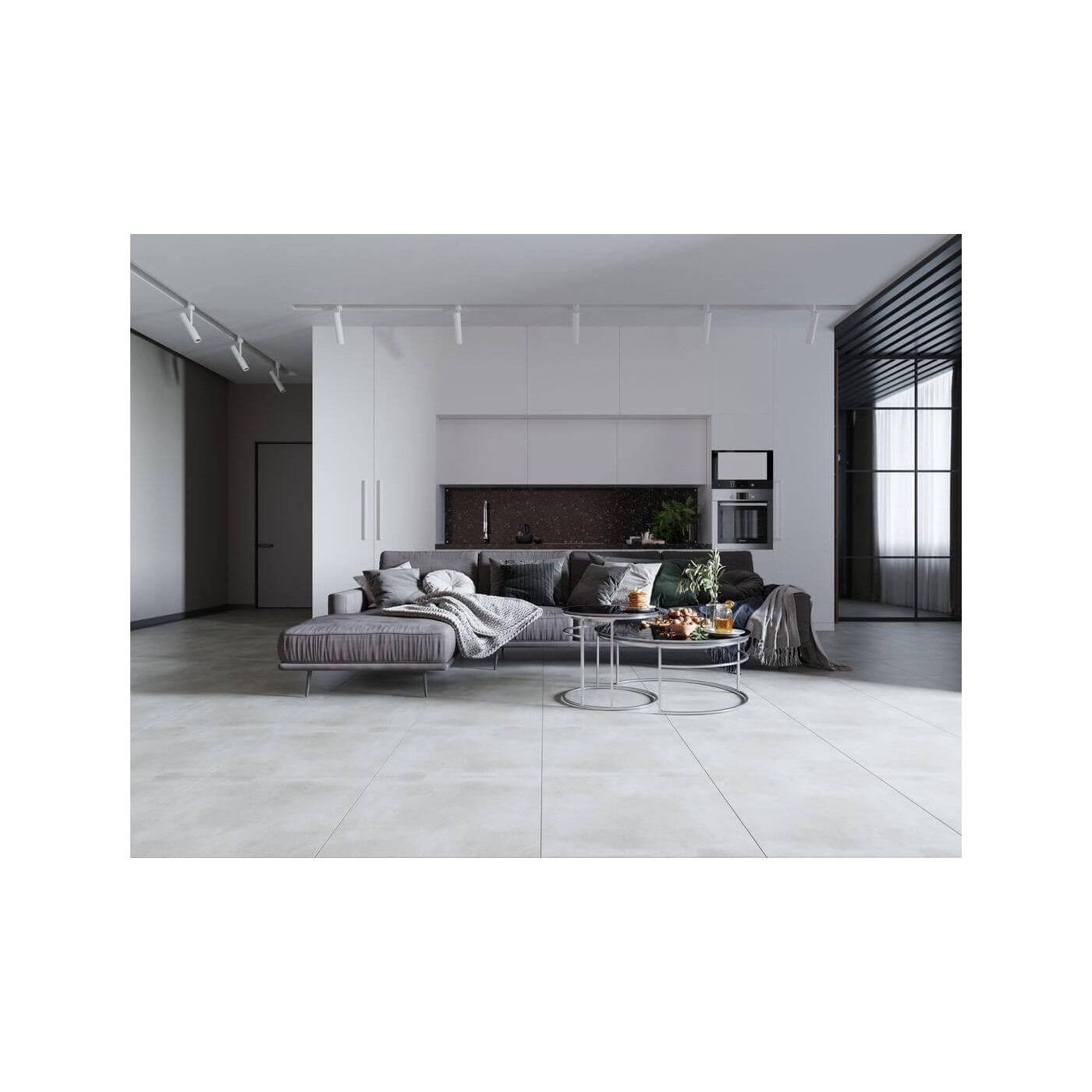Płytka Town Soft Grey 60x60 gr.0.8cm Ceramica Limone