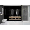 Płytka Podłogowa Canton Black 60x60 High Glossy Ceramica Limone