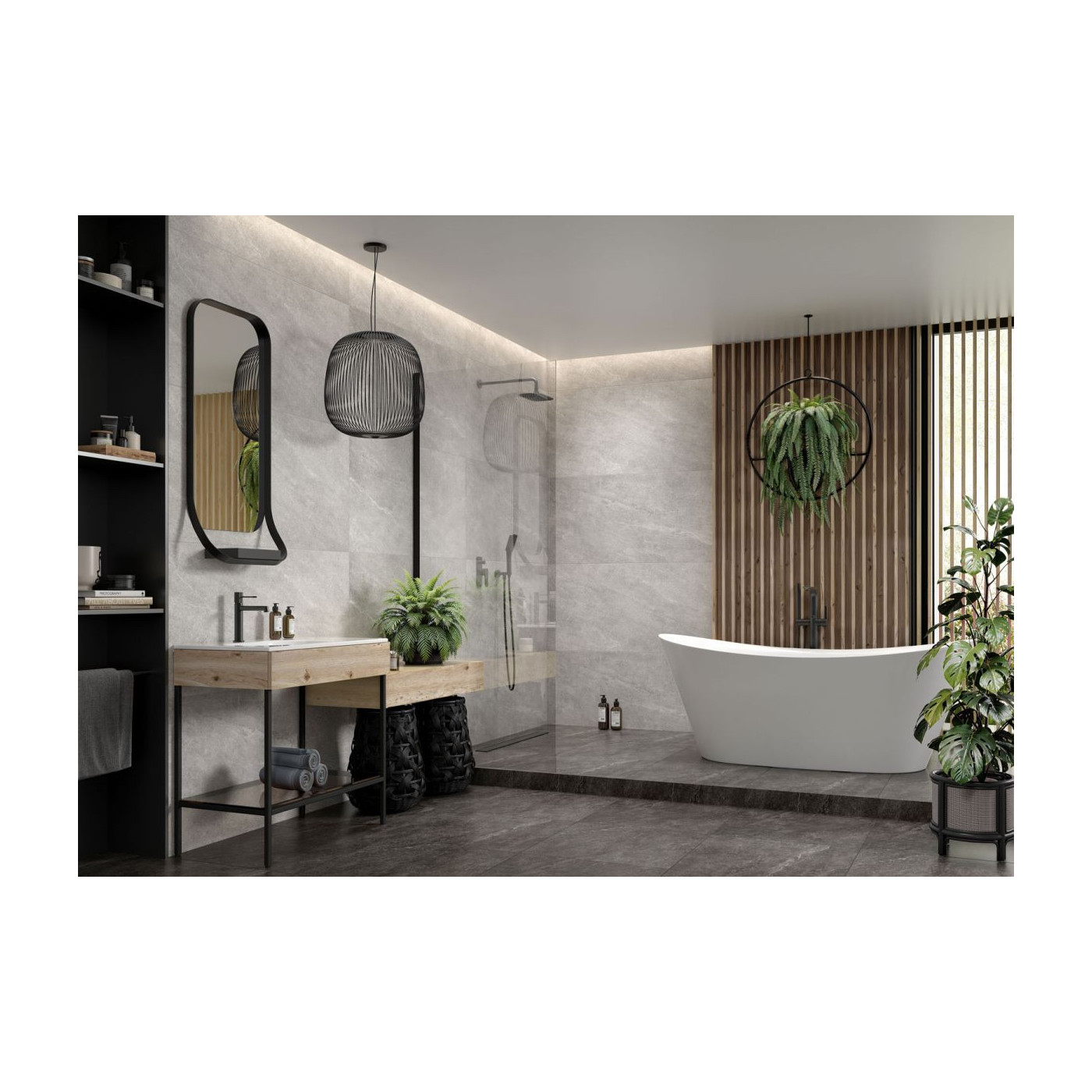 Płytka Podłogowa Scalla Silver 119,7x59,7 Ceramica Limone