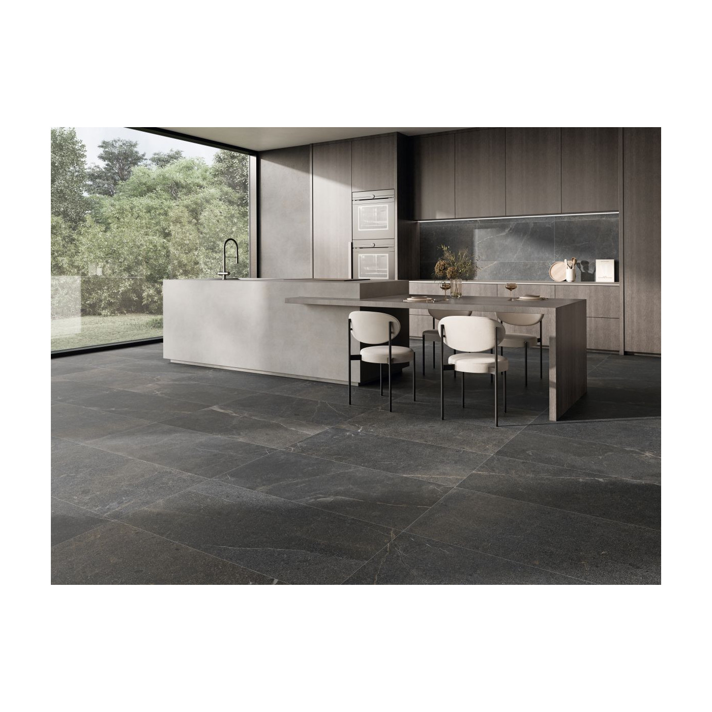 Płytka Podłogowa Isla Black 120x60 Lapp. Ceramica Limone