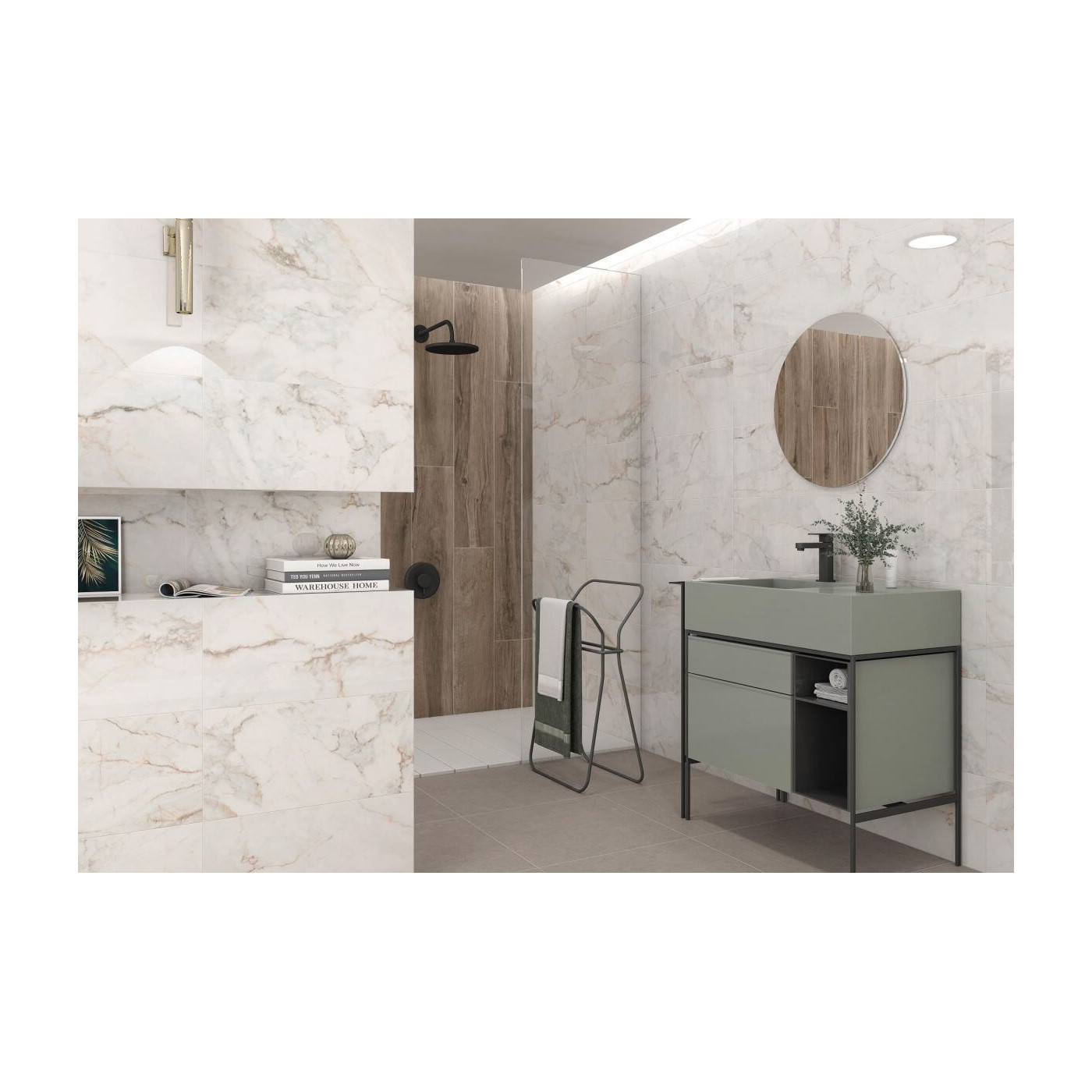 Płytka Podłogowa Sofia Gold Mat Rekt. 60x120 Ceramica Limone