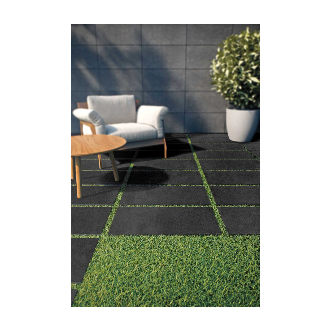 Płytka Tarasowa Town Grey 60x60x3 Ceramica Limone