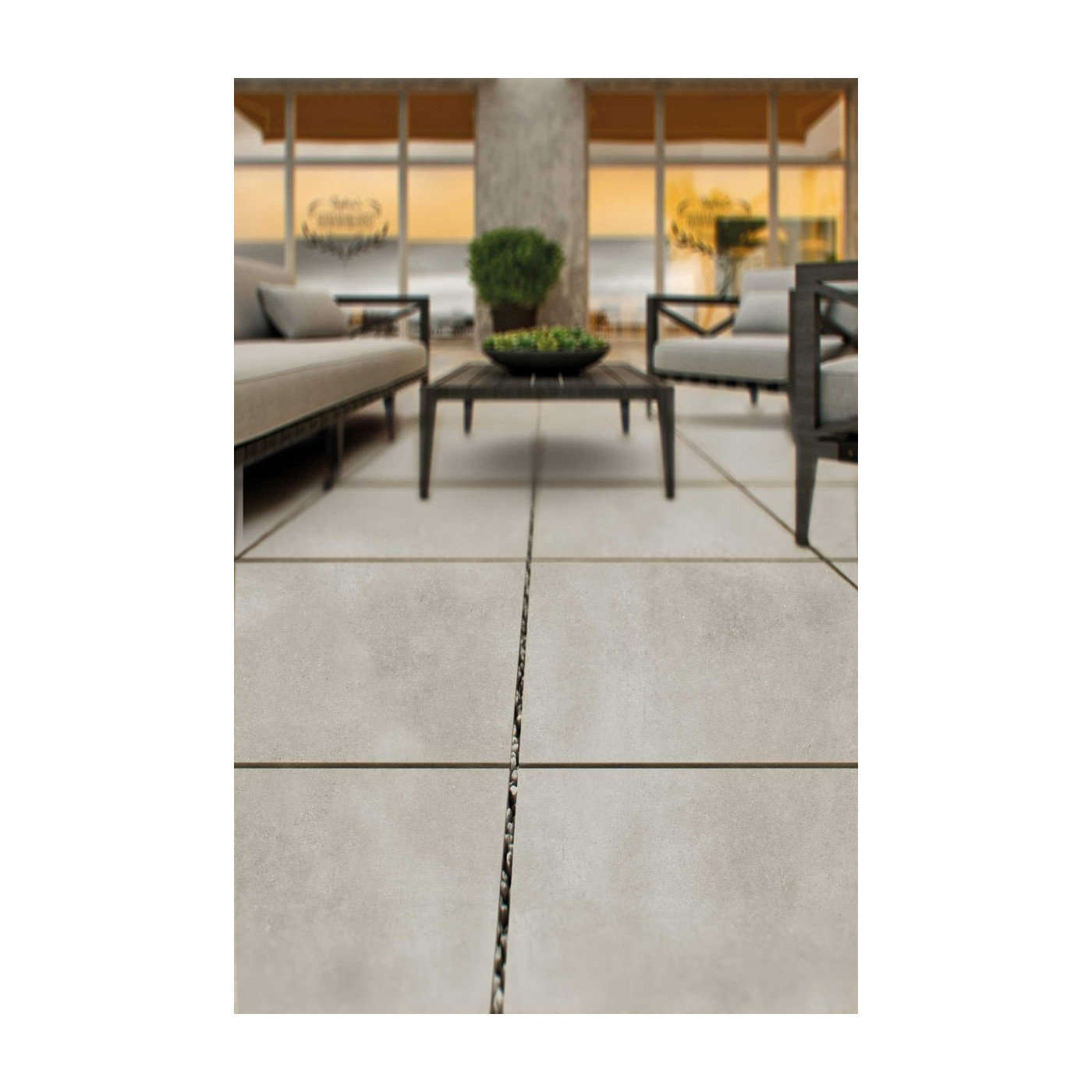 Płytka Tarasowa Town Soft Grey 60x60x3 Ceramica Limone