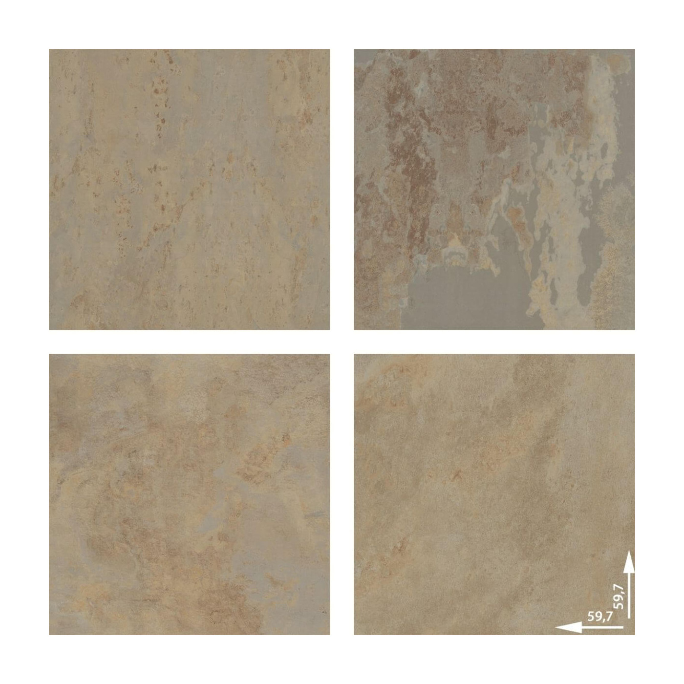 Płytka Tarasowa Peacock 3.0 Sand 60x60 Zoya