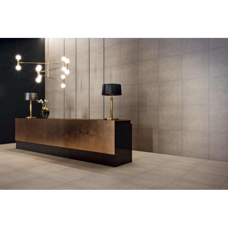 Płytka Qubus Dark Grey Mat 60x120 Ceramica Limone