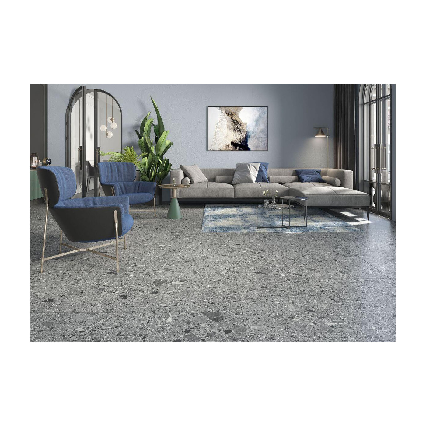 Płytka Podłogowa Monti Grey Mi 12 59,7x119,7 Ceramica Limone
