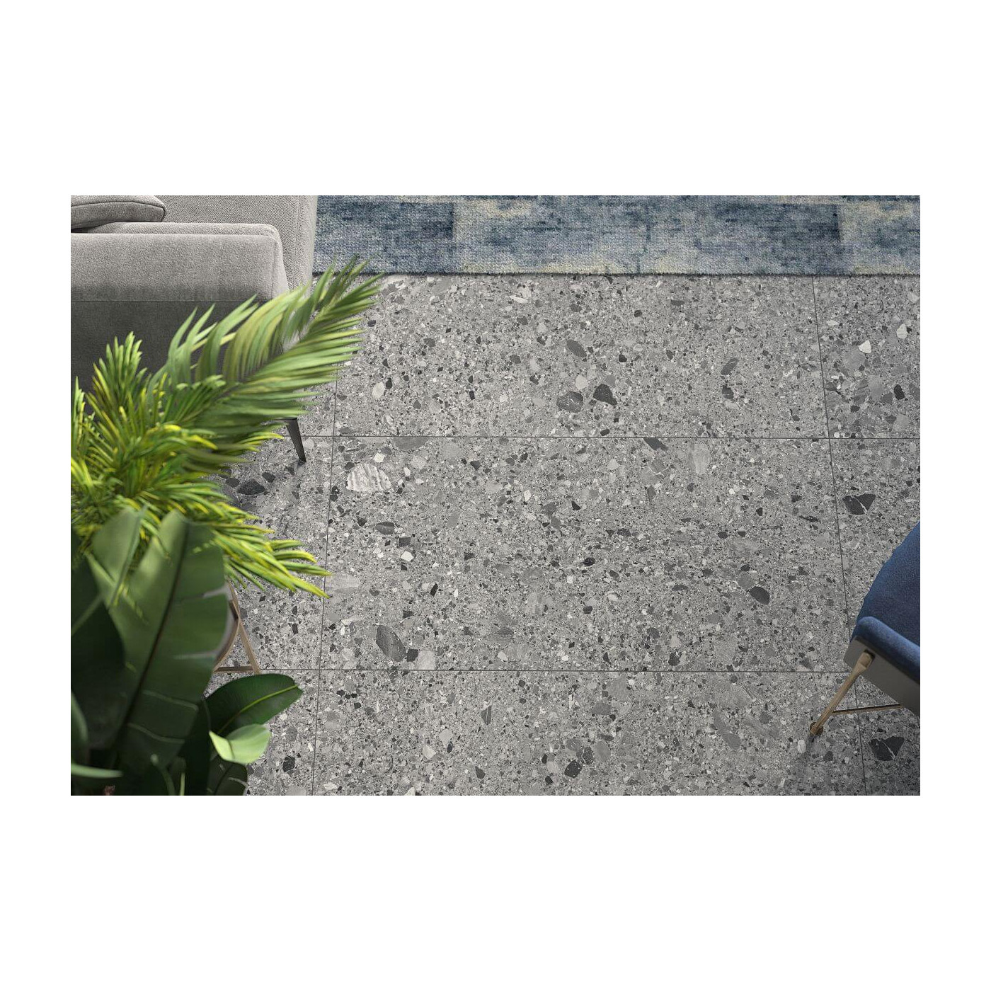 Płytka Podłogowa Monti Grey Mi 12 59,7x119,7 Ceramica Limone