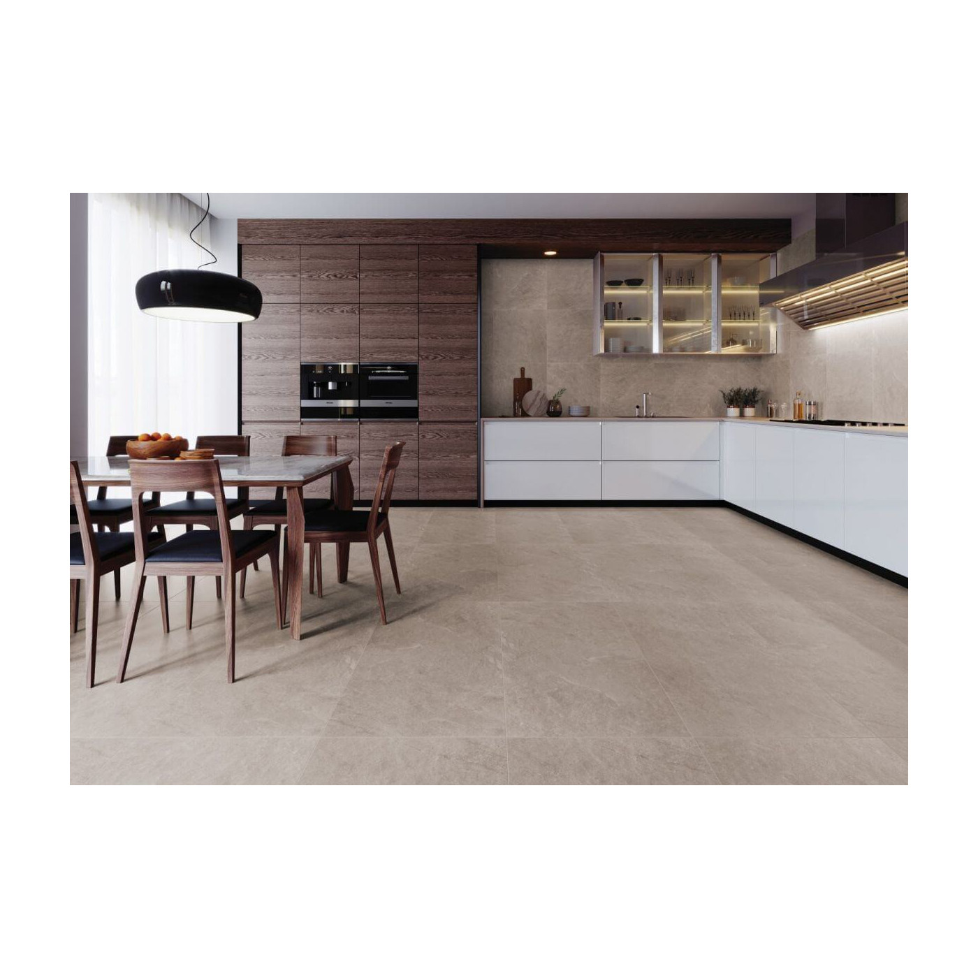 Płytka Podłogowa Ash Beige 59,7x59,7 Str. Ceramica Limone