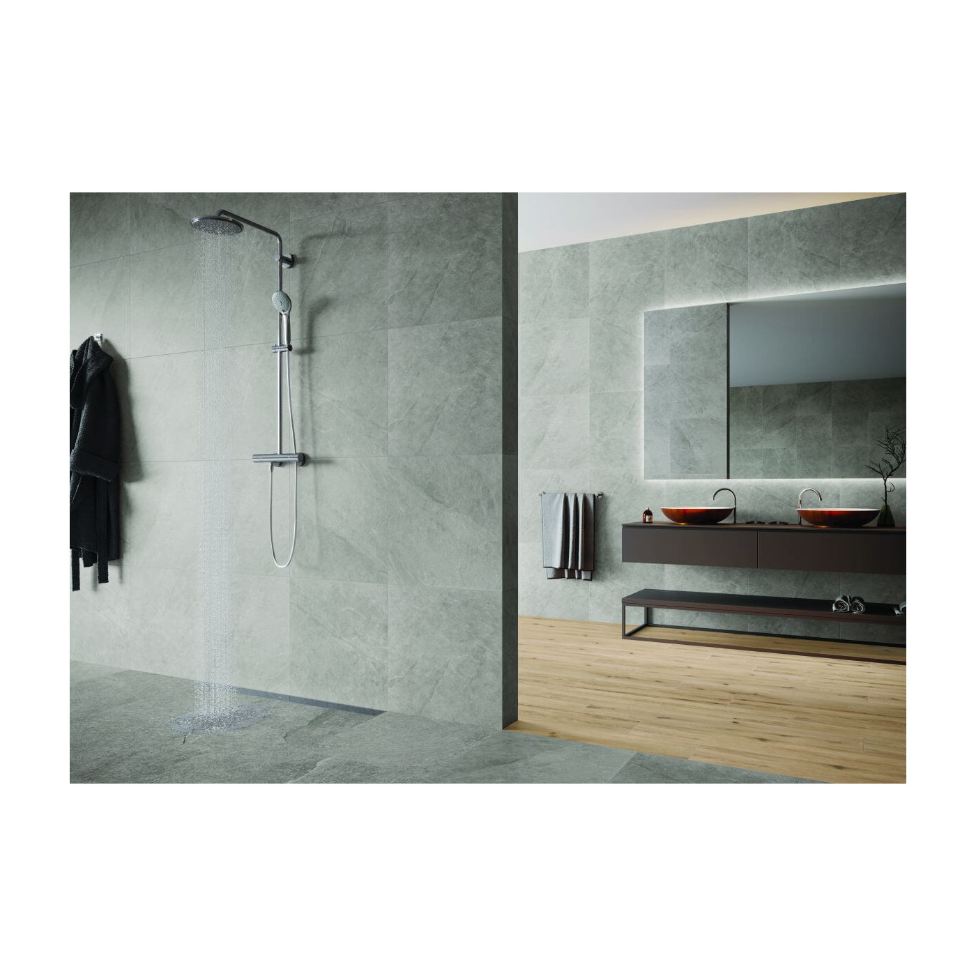 Płytka Podłogowa Ash Silver 59,7x59,7 Str. Ceramica Limone