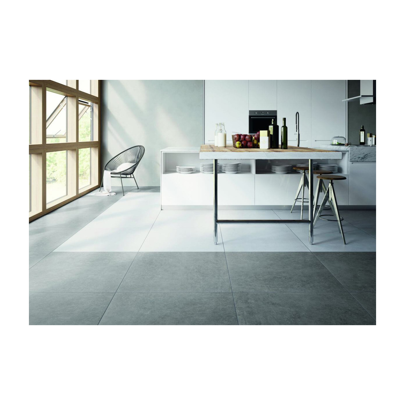 Płytka Podłogowa Bestone White 59,7x119,7 Ceramica Limone