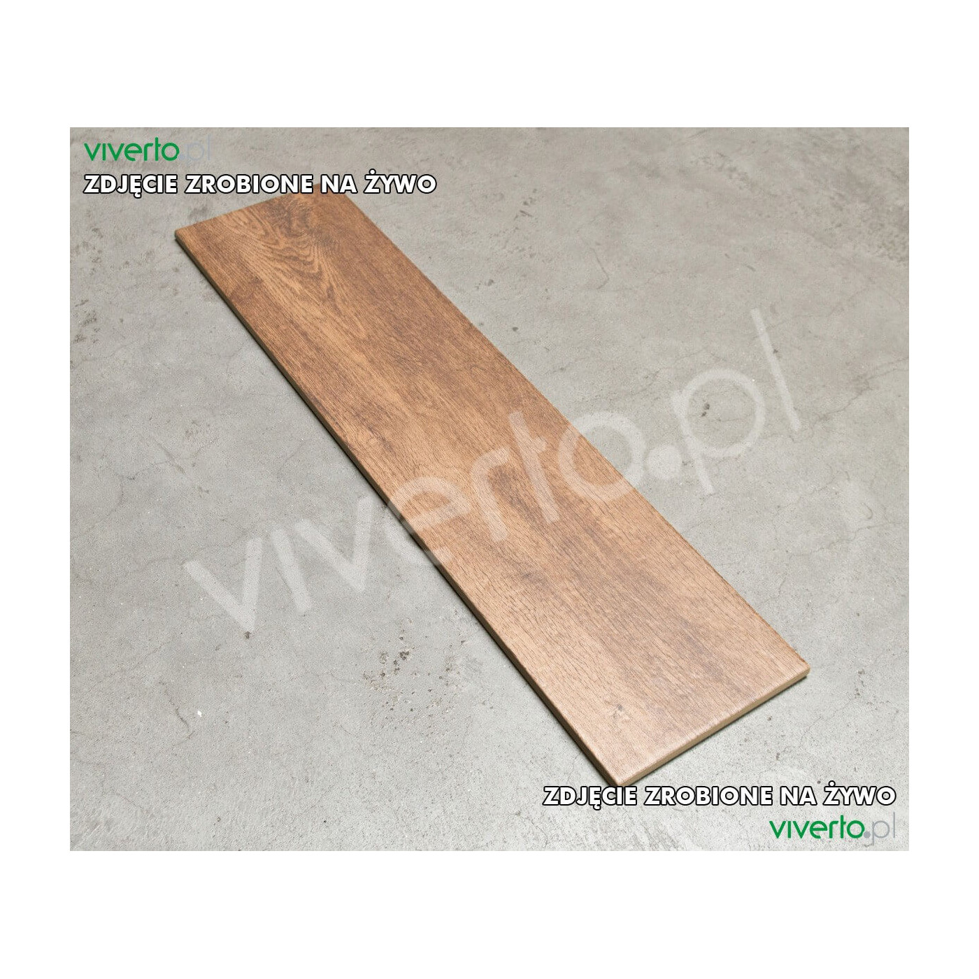 Płytka Podłogowa Bosque Brown 15,5x62 Ceramica Limone
