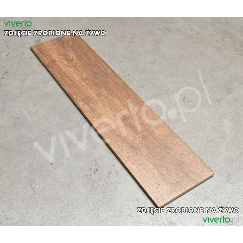 Płytka Podłogowa Bosque Brown 15,5x62 Ceramica Limone