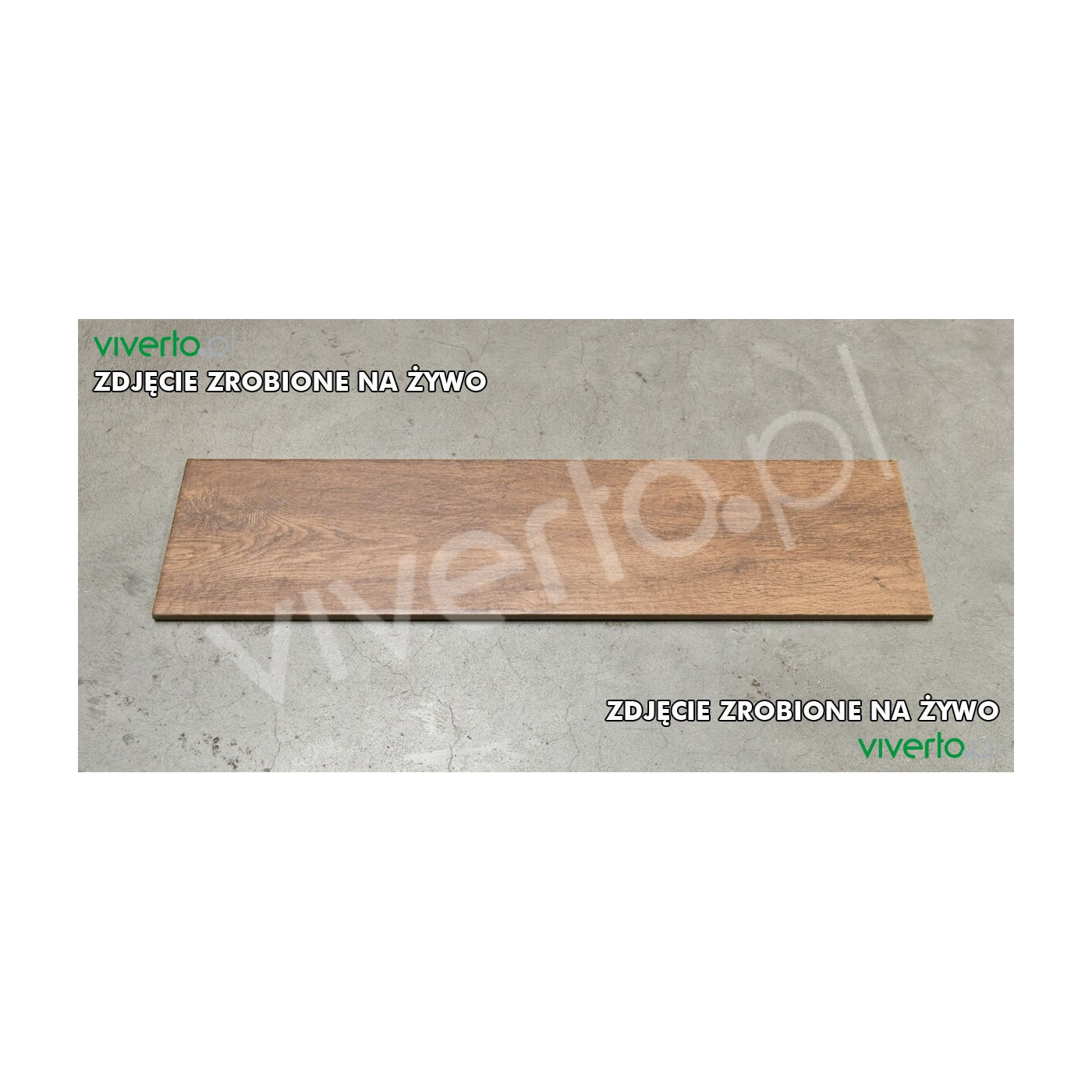 Płytka Podłogowa Bosque Brown 15,5x62 Ceramica Limone