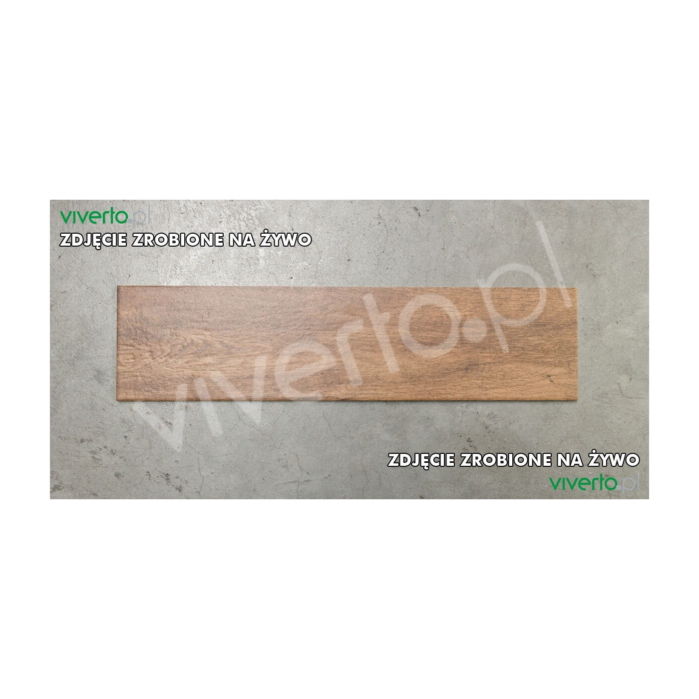 Płytka Podłogowa Bosque Brown 15,5x62 Ceramica Limone