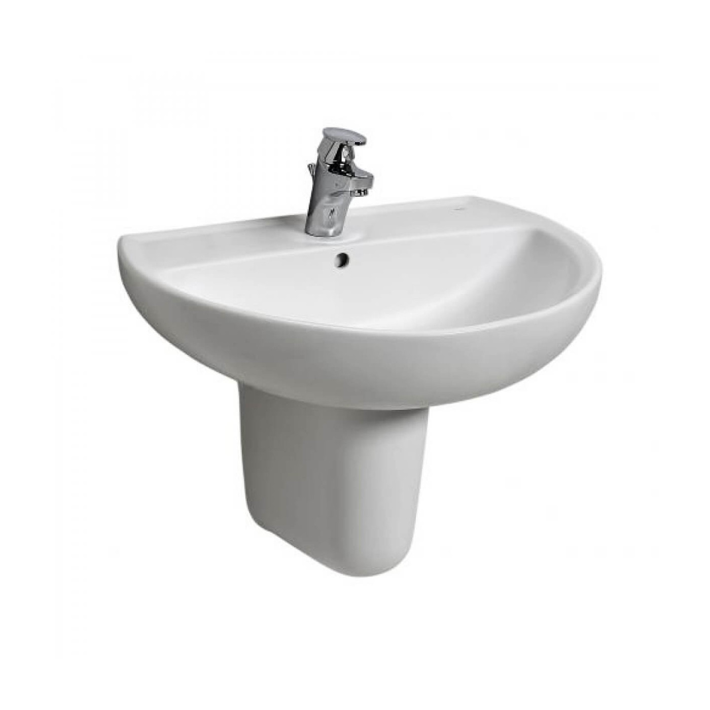 Umywalka Rekord 55 cm Z Otworem K91155 Koło