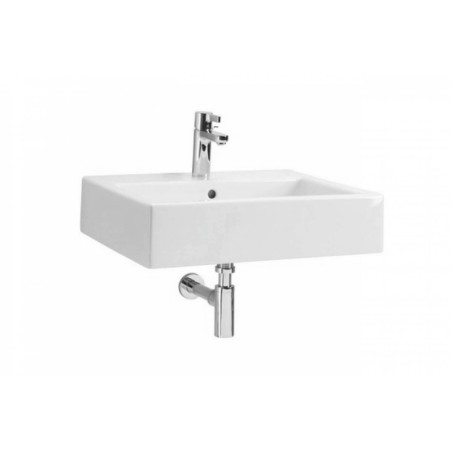 Umywalka Twins 50 cm Z Misą Prostokątną Z Otworem L51150 Koło