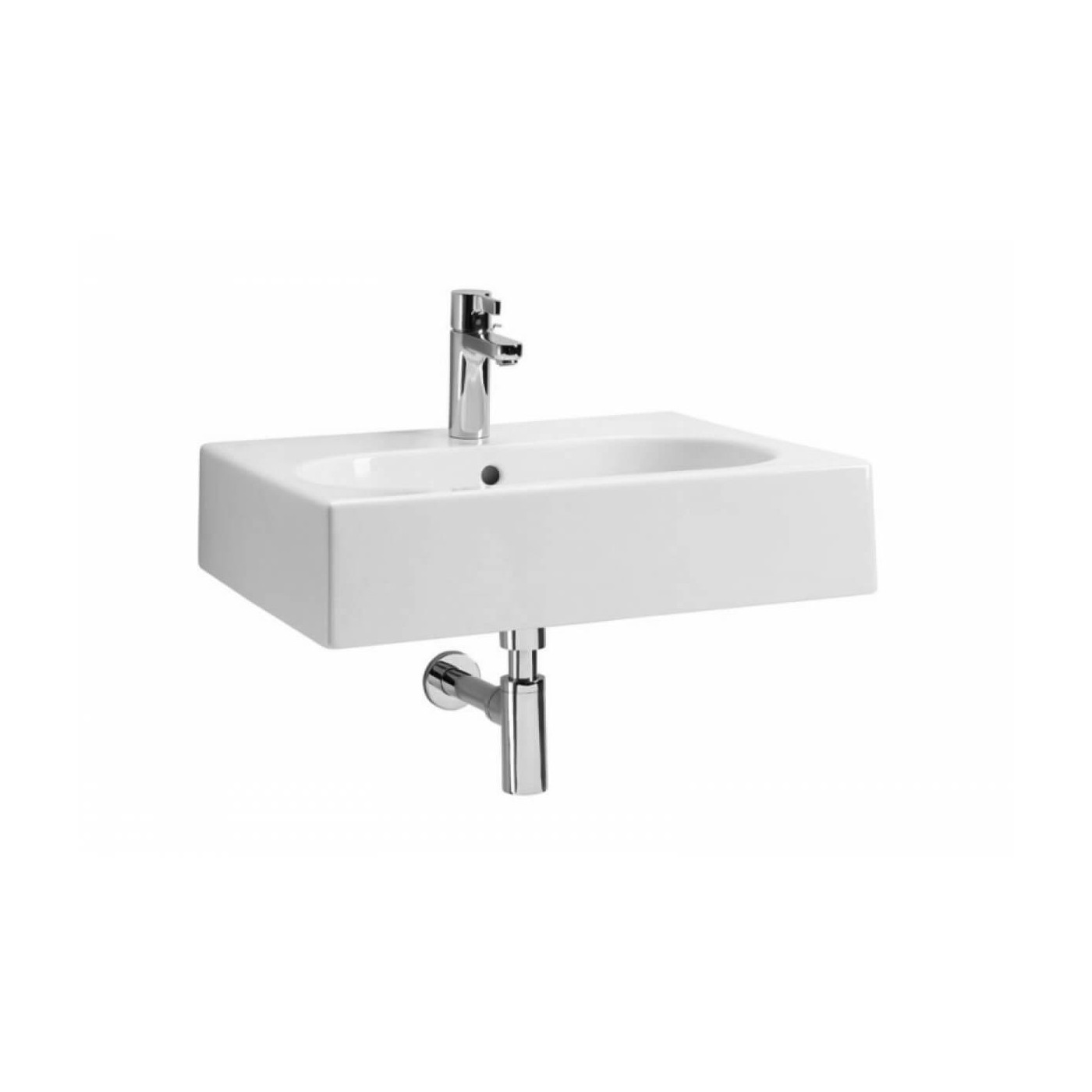 Umywalka Prostokątna Twins 60x46 Z Otworem L51160000 Koło