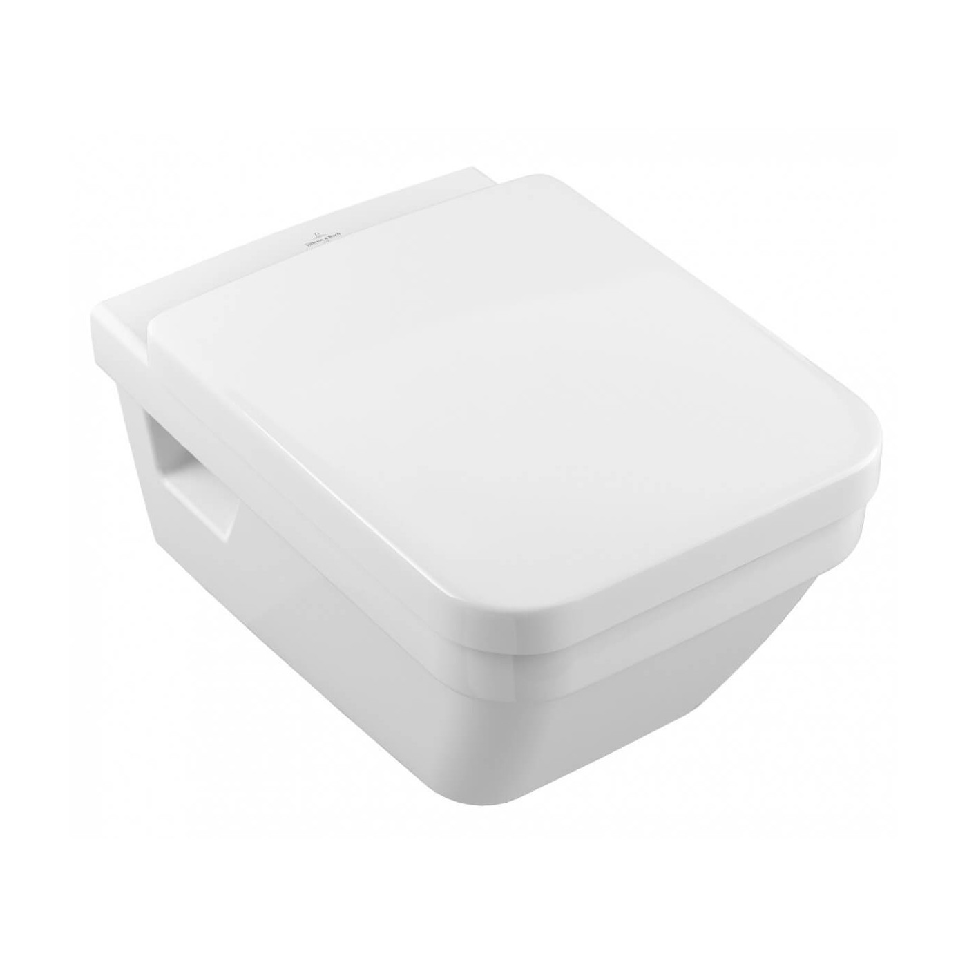Miska WC Wisząca Bezrantowa Architektura DirectFlush 53x37 Z Deską Wolnoopadającą 5685HR01 Villeroy&Boch