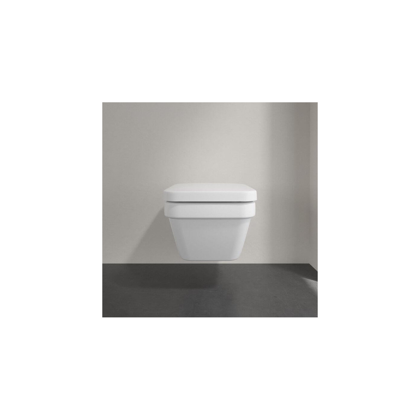 Miska WC Wisząca Bezrantowa Architektura DirectFlush 53x37 Z Deską Wolnoopadającą 5685HR01 Villeroy&Boch