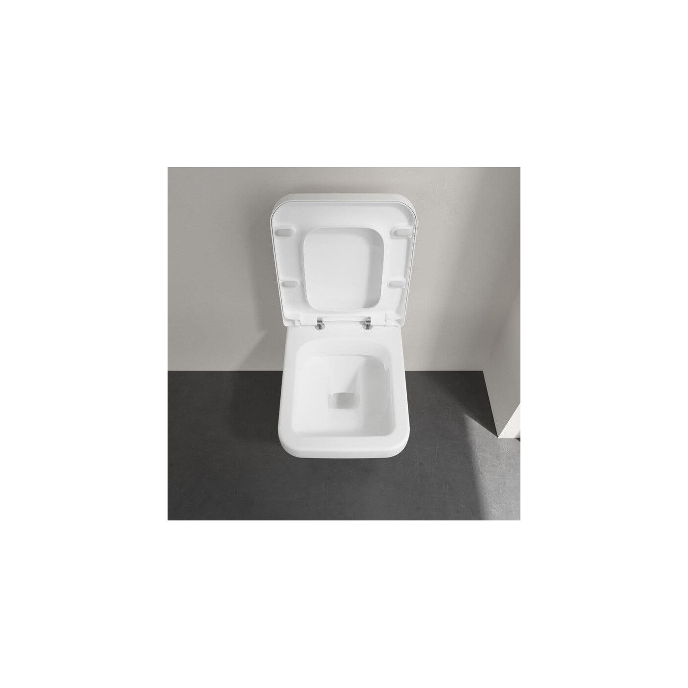 Miska WC Wisząca Bezrantowa Architektura DirectFlush 53x37 Z Deską Wolnoopadającą 5685HR01 Villeroy&Boch