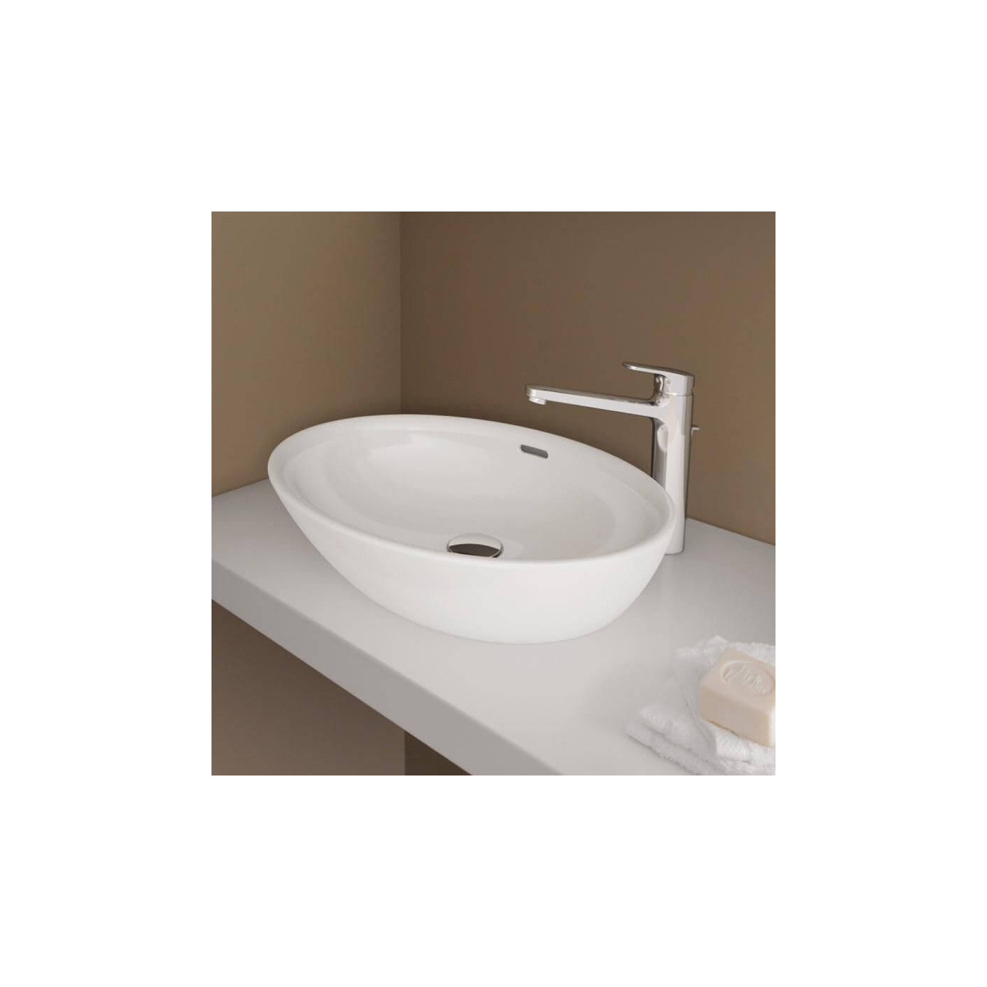 Umywalka Nablatowa 520x390 mm Pro B Biały H8129640001091 Laufen