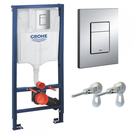 Stelaż Podtynkowy + Przycisk Skate Cosmopolitan + Wsporniki Rapid SL 3w1 38772001 Grohe
