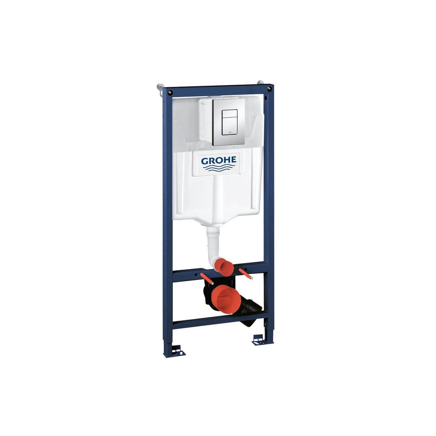 Stelaż Podtynkowy + Przycisk Skate Cosmopolitan + Wsporniki Rapid SL 3w1 38772001 Grohe
