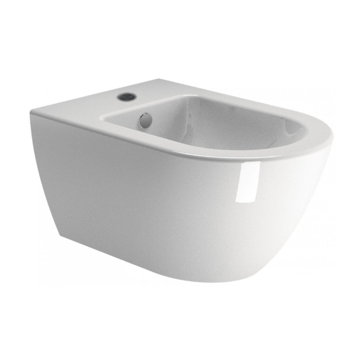 Bidet Podwieszany Pura 55 + Zestaw Montażowy 55x36 8865111+FISR GSI