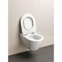 Miska WC Podwieszana Bezrantowa Pura 55 55x36 881511 GSI