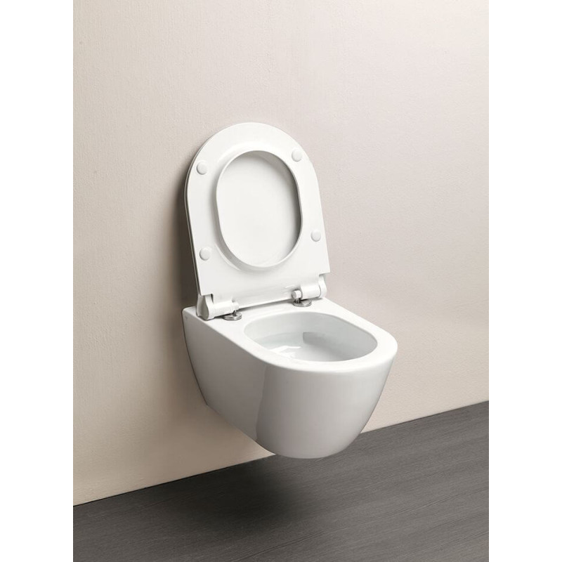 Miska WC Podwieszana Bezrantowa Pura 55 55x36 881511 GSI