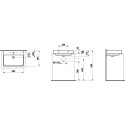 Umywalka Pro S 60x46,5 H8169630001041 Laufen