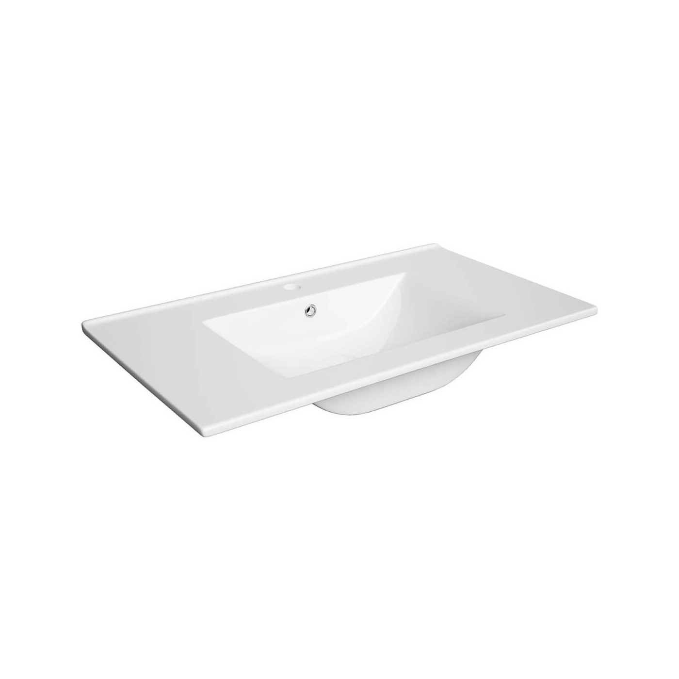 Umywalka Wpuszczana w Blat Plan 80 cm L1724 Defra