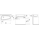 Umywalka Nablatowa Palomba 90x42 H8168010001121 Laufen