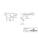 Umywalka Nablatowa Venticello 55x36 41135501 Villeroy&Boch