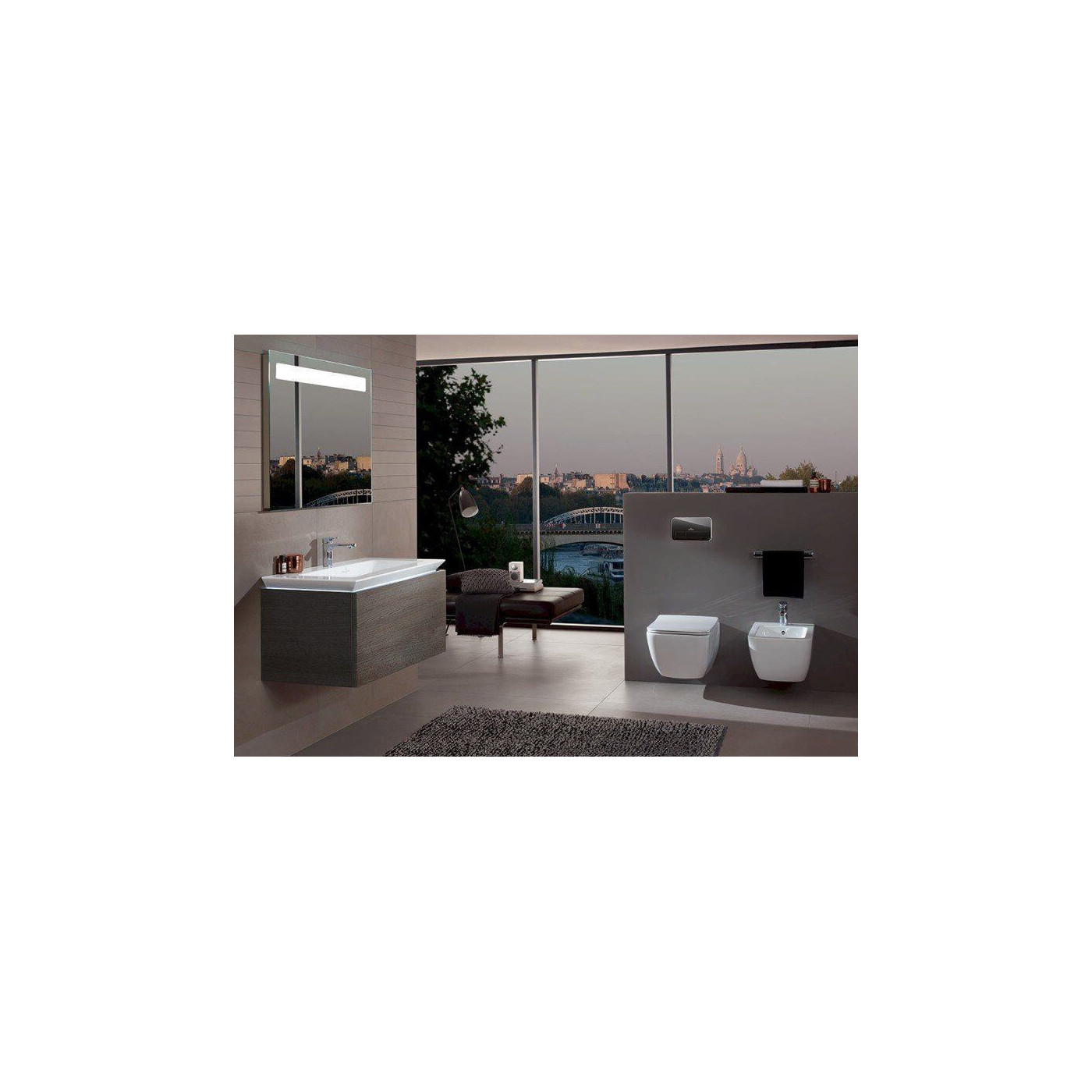 Miska Wisząca Bezkołnierzowa Venticello 37,5x56 4611R001 Villeroy&Boch