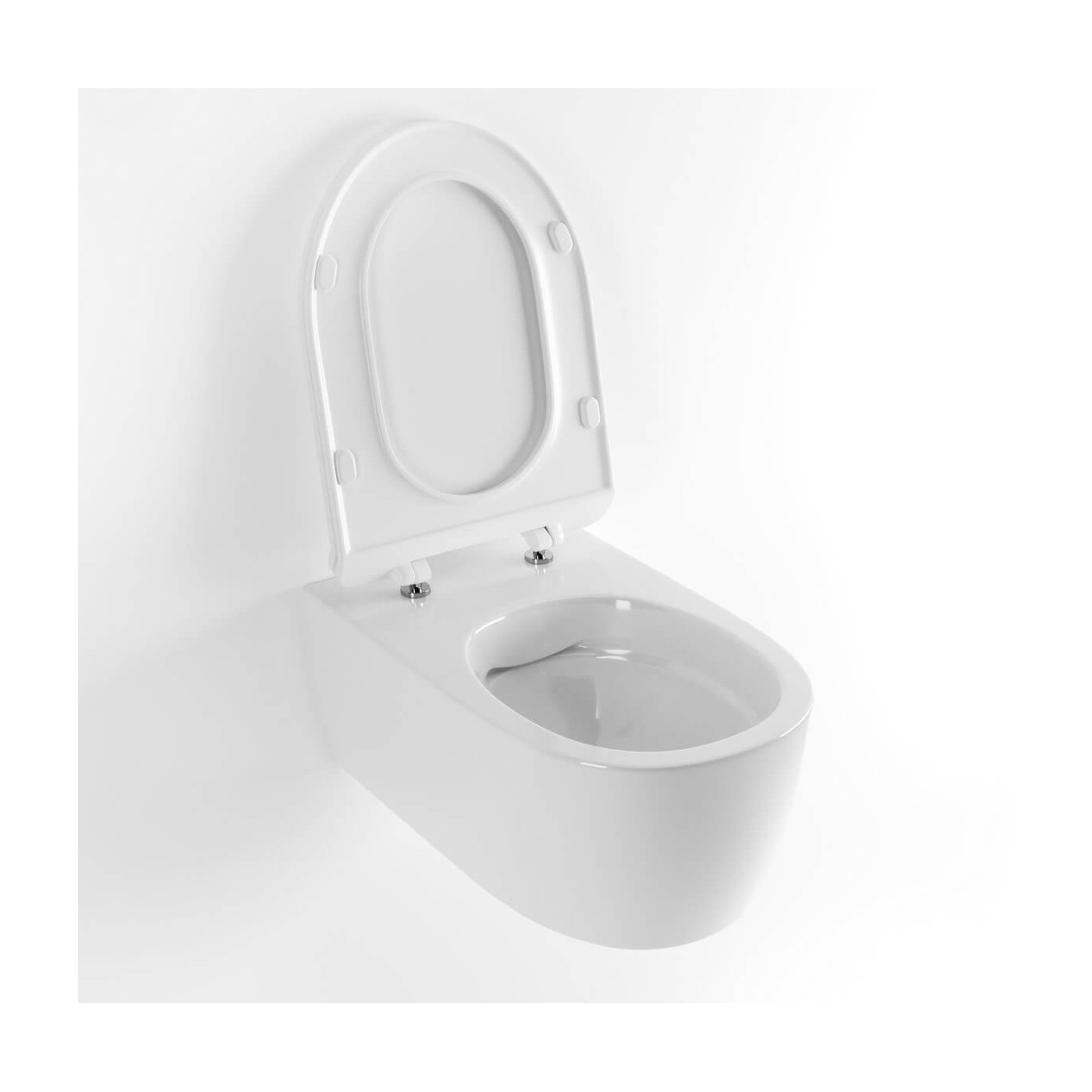 Miska WC Bezrantowa Z Deską Wolnoopadającą Doto Pure-Rim 48 CEEX.1404.485.WH Excellent