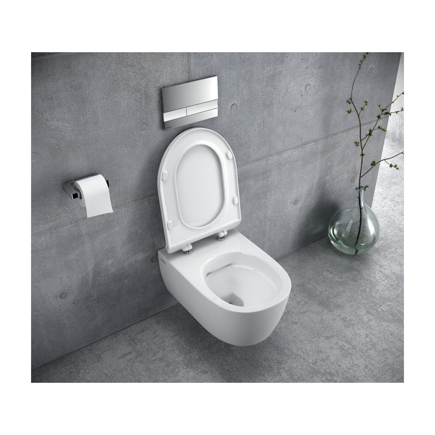 Miska WC Bezrantowa Z Deską Wolnoopadającą Doto Pure-Rim 48 CEEX.1404.485.WH Excellent